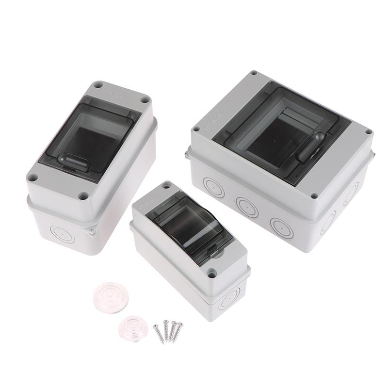 Outdoor Waterproof Electrical Distribution Box Circuit Breaker Mcb Power Plastic Junction Wire Box  Power Supply