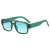 New Retro Double Beam Pilot Sunglasses Women Men UV400 Protection Rivet Design Trendy All Match Casual
