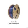 1,75 mm PLA-Filament für 3D-Drucker, 1 kg Spule, universeller mehrfarbiger Hochgeschwindigkeitsdruck