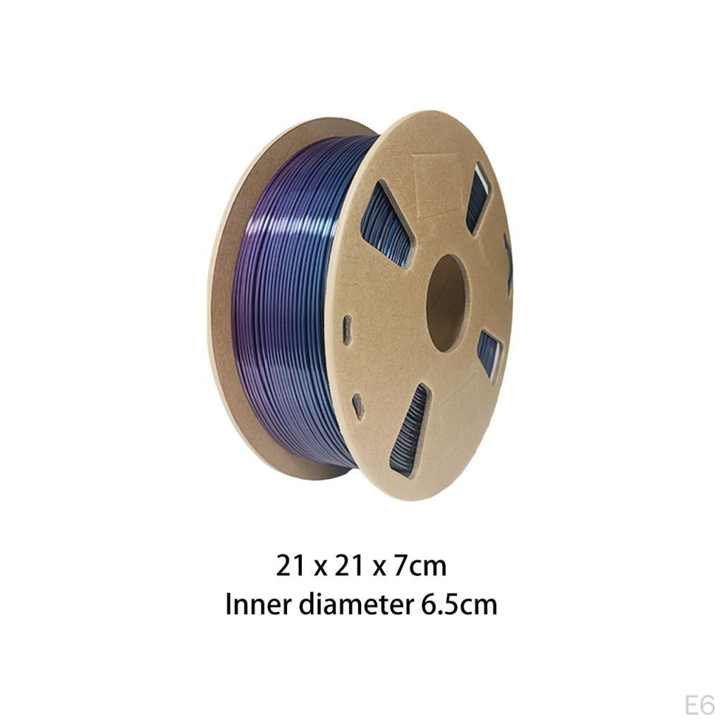 1,75 mm PLA-Filament für 3D-Drucker, 1 kg Spule, universeller mehrfarbiger Hochgeschwindigkeitsdruck