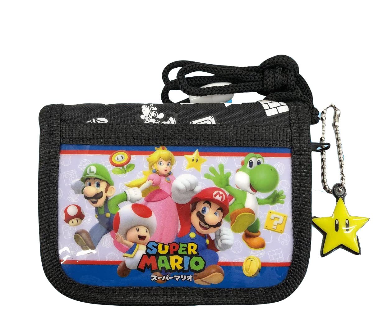 

Кошелек Sun Art Super Mario RF черный 883A [MBS BK]