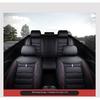 All Inclusive Seat Cover Full Leather Car Seat Protector Cushion Single Driver And Passenger All Season Universal  Accessories