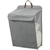 Collapsible Laundry Hamper for Bathroom Clothes Basket Wall Mounted Laundry Baskets (Size: L)