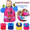 Children's Waterproof Long Sleeve Art Smock with Velcro for Painting and Crafts