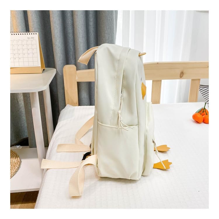 Backpack Elementary School Large Cartoon Cute Duck Elementary School School Perfect for School Outdoor Gift [dkoyiz] Children's 2024, Bag, Unisex,
