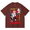 230 g/m² 100% Baumwolle Kettensägenmann V40 Power Print Unisex Schweres Baumwoll-T-Shirt