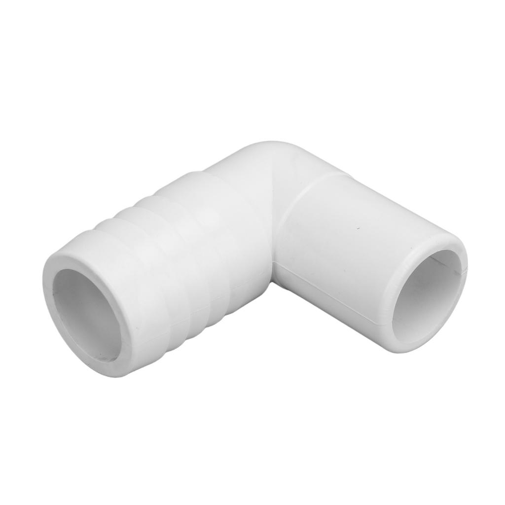 Bilge Pump Drain Connector 360 degrees  Rotatable ABS Drain Hose Fitting for G1100 Bilge Pump White