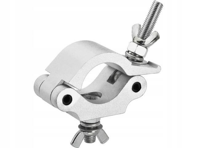 Showtec Half Coupler 500 kg 50 mm TÜV gecertificeerd zilver