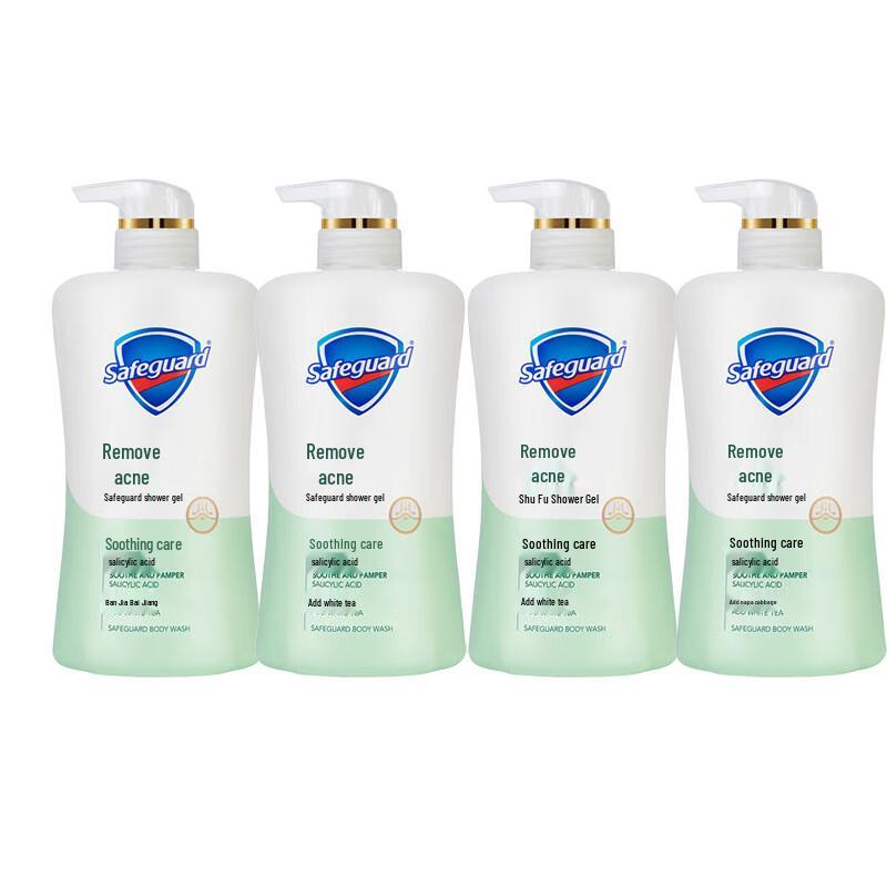 Safeguard Acne-Fighting White Tea Scent Face & Body Wash