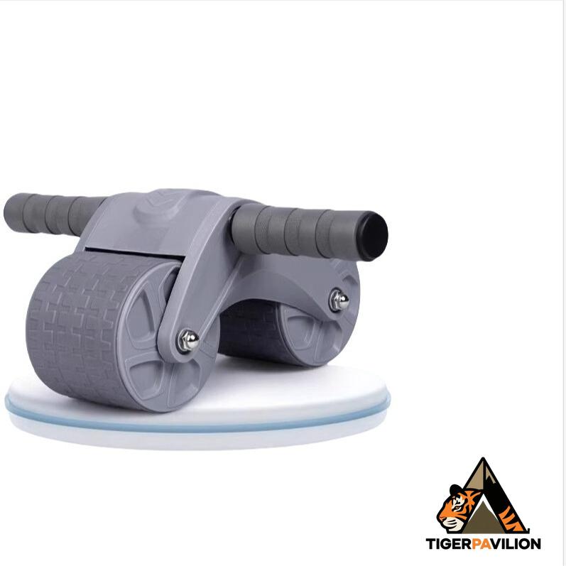 

Инструмент для похудения, колесо для пресса, колесо для мышц живота, домашнее фитнес-оборудование для пресса, колесо для пресса серый