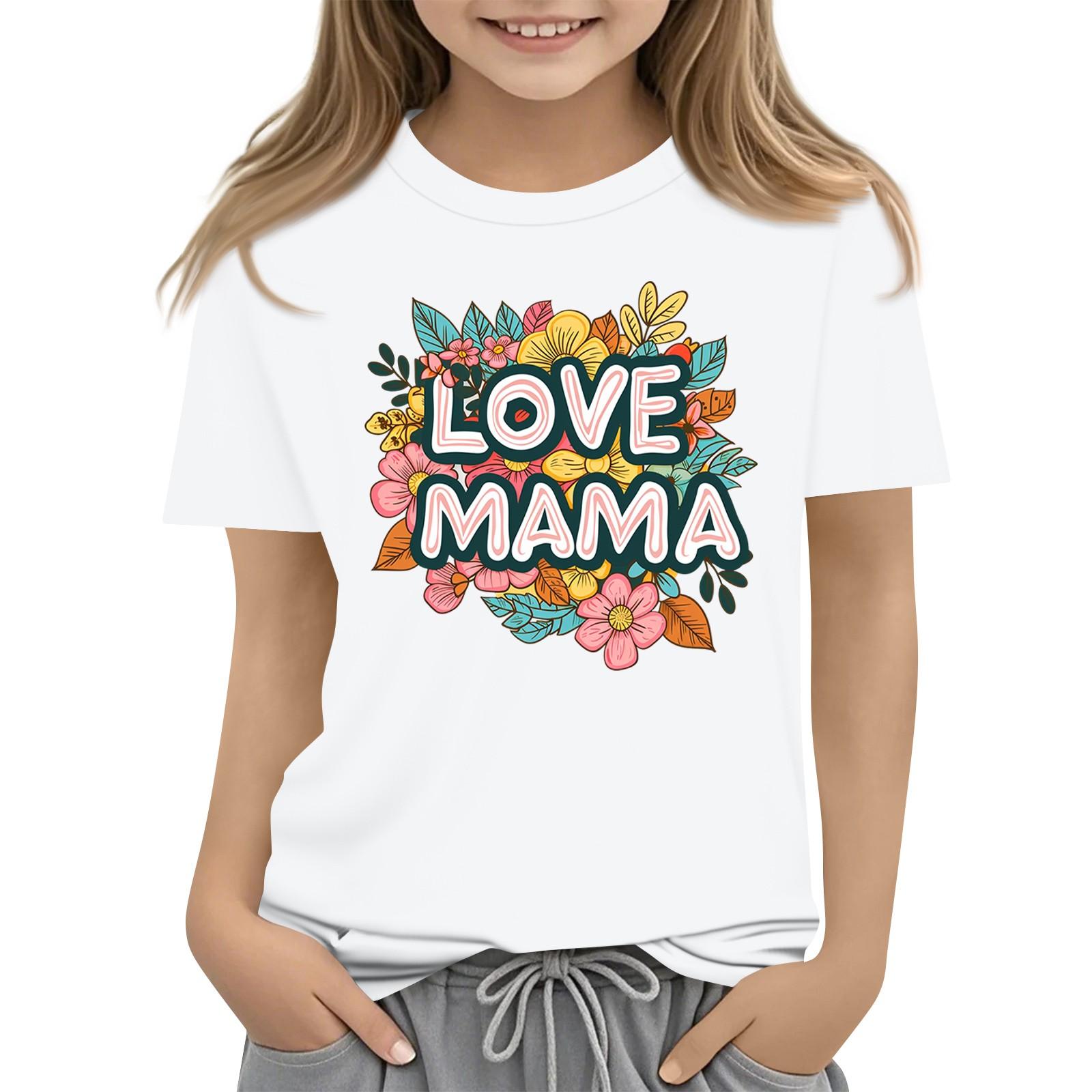 

Детская модная повседневная футболка с круглым вырезом и короткими рукавами 160 белый