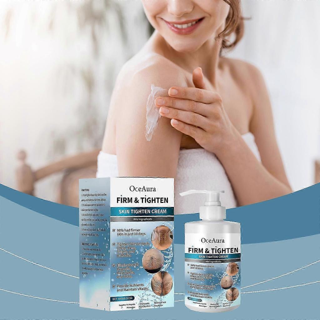 Firm Tighten Skin Tighten Cream, Renew Skin Firmness, Anti-Aging Neck and Dcollet Day&Night Body Cream, Moisturizing, Lifting & Recovery