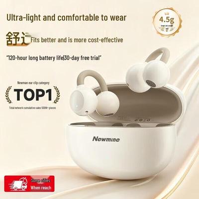 Newman LY63 Clip-On Bone Conduction Sports Bluetooth Earphones