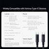 Baseus 100W USB C zu Typ C Kabel für 15 Plus Pro Max PD Schnellladekabel Datenkabel für Macbook Samsung