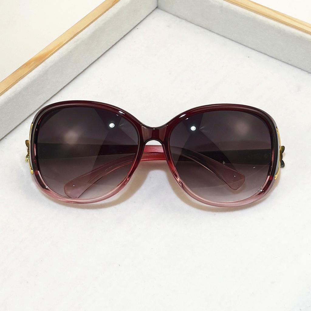 3PCS Fashion Oversized Sunglasses Women Plastic Female Big Frame Gradient Sun Glasses UV400  mujer