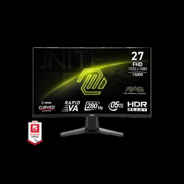 Écran Gaming - MSI - MAG 276CXF - 27 pouces - Ultra HD 3840x2160 - Temps de réponse 1ms