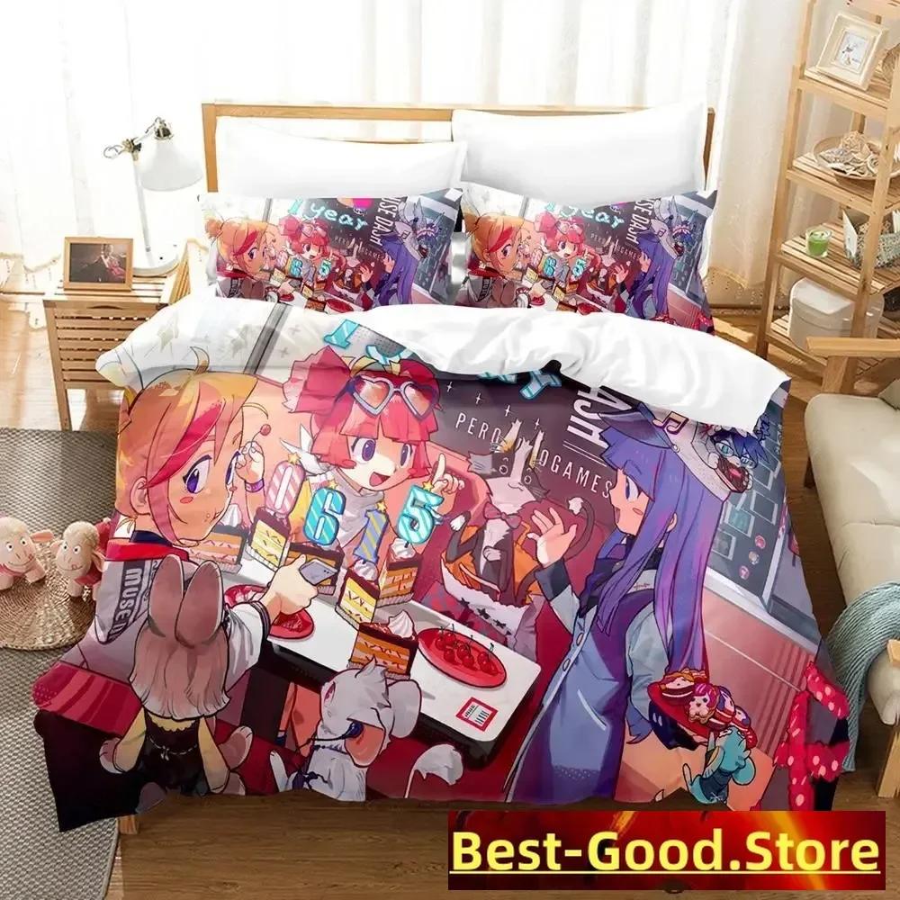 Muse Dash Bedding Set Single Twin Full Queen King Size Bed Set Adult Kid Bedroom Duvetcover Sets Anime Parure De Lit Bed