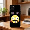 S-Smiling F-Friends Pim Charlie Phone Case For iPhone17,16,15,14,13,12Plus,Pro Max,XS,5G Soft Silicone Black Cover