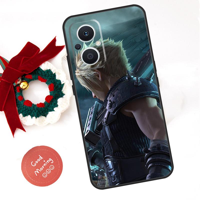 Final Fantasy VII Funda For OPPO Reno 8 Lite 10 11 12 13 14 Pro 11F 12F 13F 14F OPPO Find X8 X5 X6 X9 Pro Case