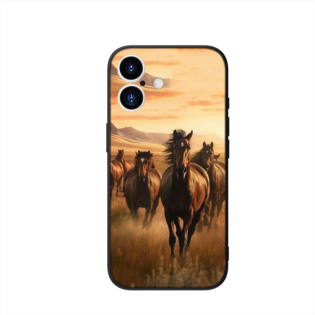 

Running Wild Free Horse Phone Cover Case for Xiaomi Poco X7 X6 X5 F7 F6 F8 Ultra F5 M6 M7 M8 Pro C85 C75 C65 C71 C61 Casing Poco X6