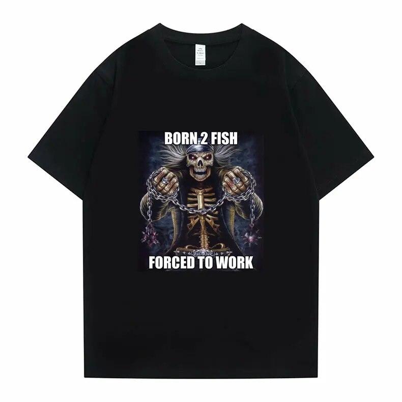 Футболка унисекс с рисунком «Эпический череп» — фото 11