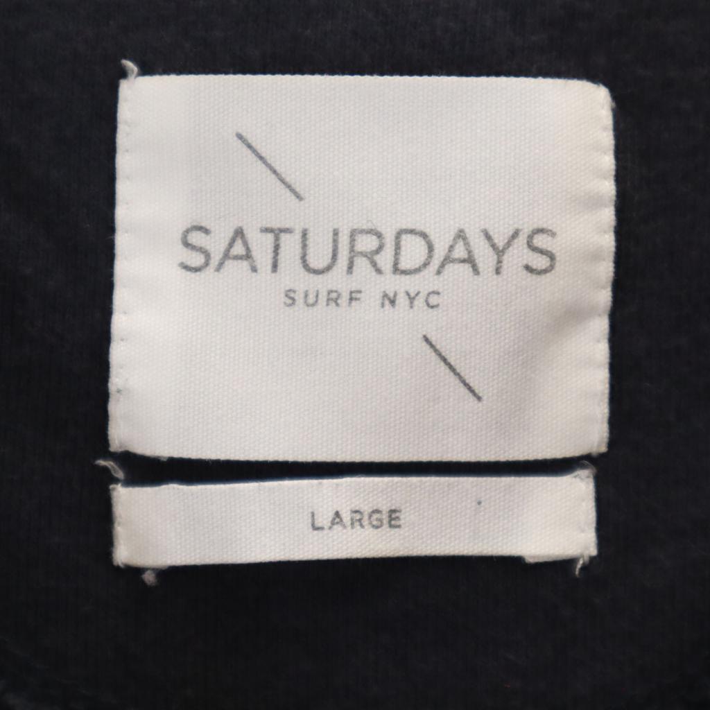 SATURDAY'S Long Sleeve Sweat Trainer L Charcoal Men's Used