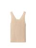 90g Pure Cashmere Reversible Women's Slim-fit V-neck Sleeveless Inner Vest