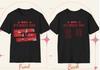 2026 World Tour BTS Tour Dates Back Print Armys Perfect Gift Unisex T-shirt