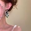 Exquisite Butterfly Tassel Earrings & Necklace Set: Light Luxury, Striking Design