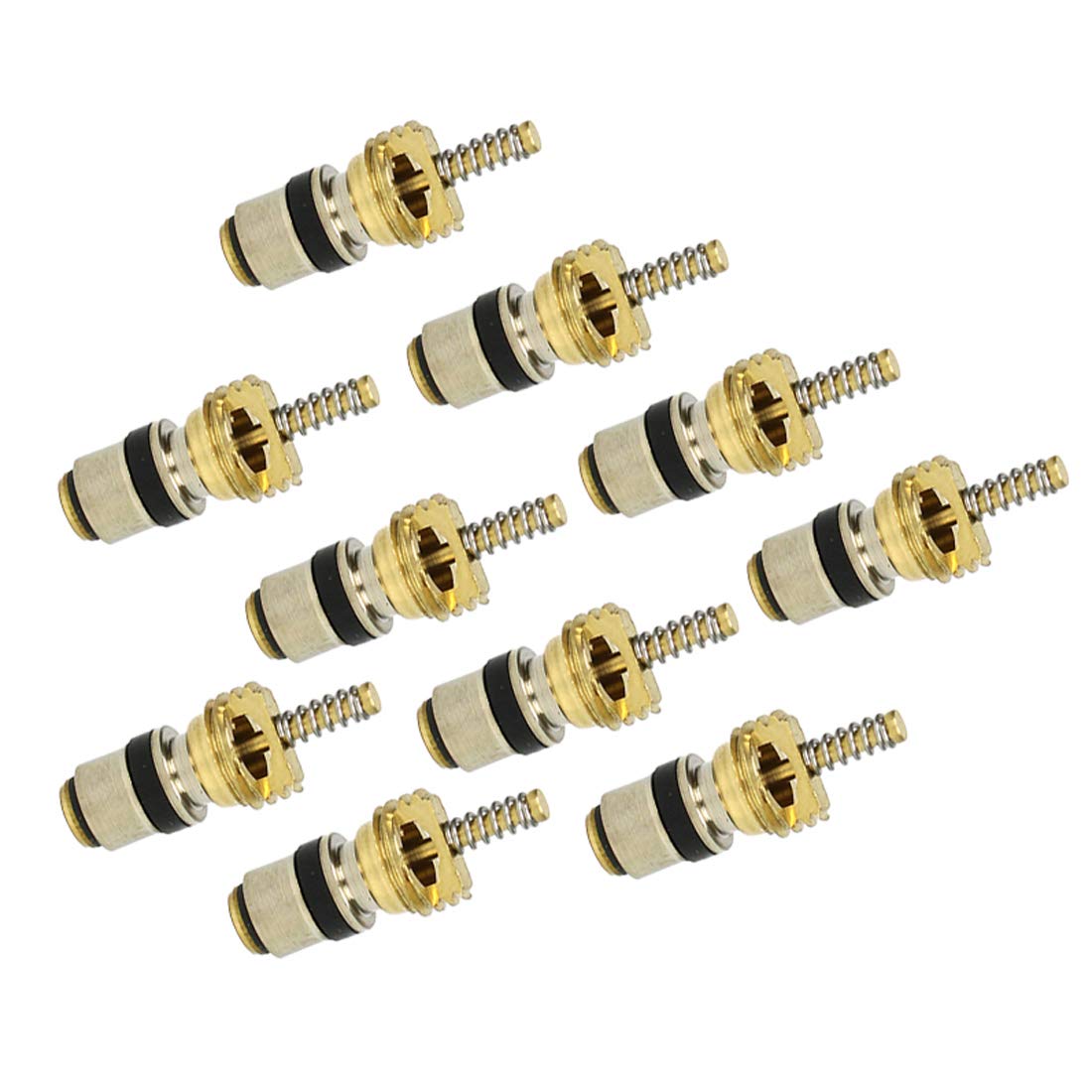 

STRIVEHUGTOSUCCESS Volvo Ford Regal Picasso Citroen Fucan Elysee Mondeo R134a 10 шт. Сердечники клапанів кондиціонера