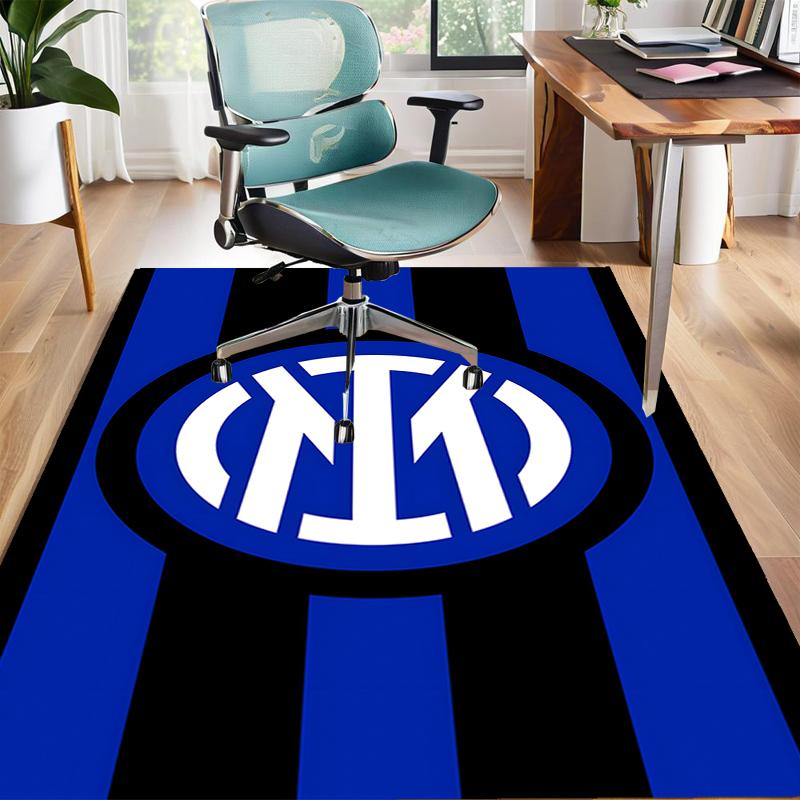 1 Stück Fußballteam-Design Teppich - Rutschfest, Weich & Gemütlich Fußmatte für Wohnzimmer, Schlafzimmer, Büro - Dekoteppich für Innen/Außen