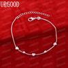 925 Sterling Silver Women's Love Bracelet Fashion Wedding Jewelry
