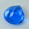 18.70 Ct Lab-Created Pear Ocean Blue Aquamarine   Loose Gemstone A++