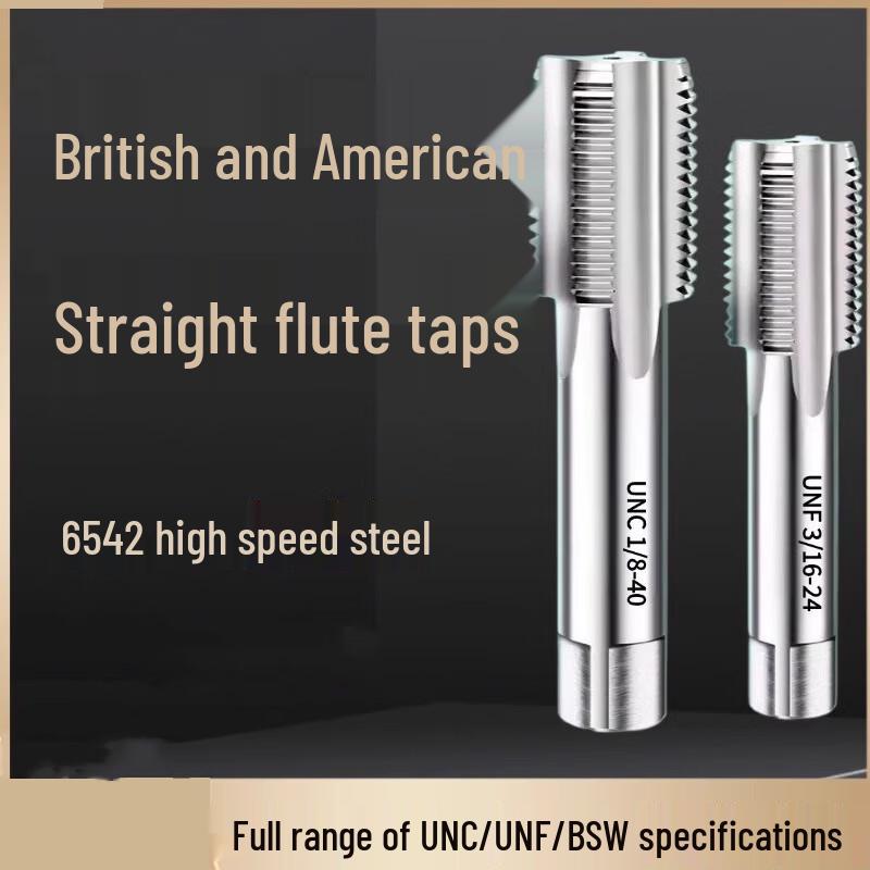 Baida Te High-Speed Steel Straight Flute Machine Tap