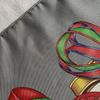 Used HERMES LES RUBANS DU CHEVAL Hermes Horse Ribbon Decoration Scarf Silk Carr 90 Rosette Gray White Large Vintage
