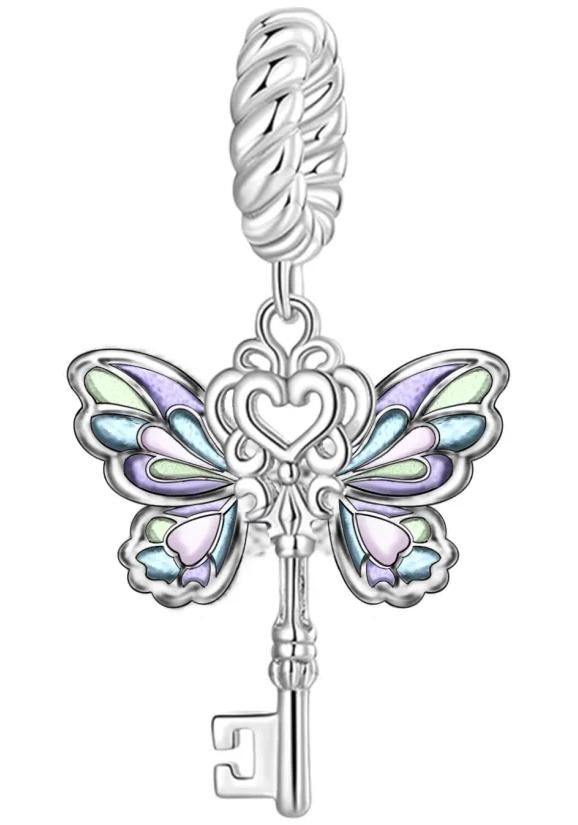 Copper Heart Mom Dangle Dream Catcher Charm Bead Charms Compatible With Authentic Bracelets Do It Yourself Jewellery for Women Gift Accessories