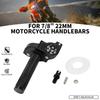 7/8''22mm CNC Aluminum Motorcycle Accelerator Handlebar Throttle Twist Grip Twister For Pit Dirt Bike Motorcycle Parts ATV Throttles 2