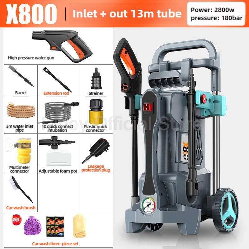 2800W High Pressure Car Washers Garden Washing Machine For Karcher Water Gun Garden High Pressure Cleaning Machine Hand-Held