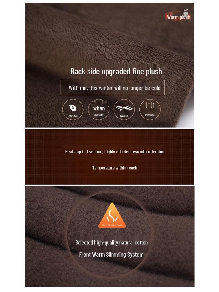 Women's High Waist Plus Size Fleece-Lined Winter Leggings