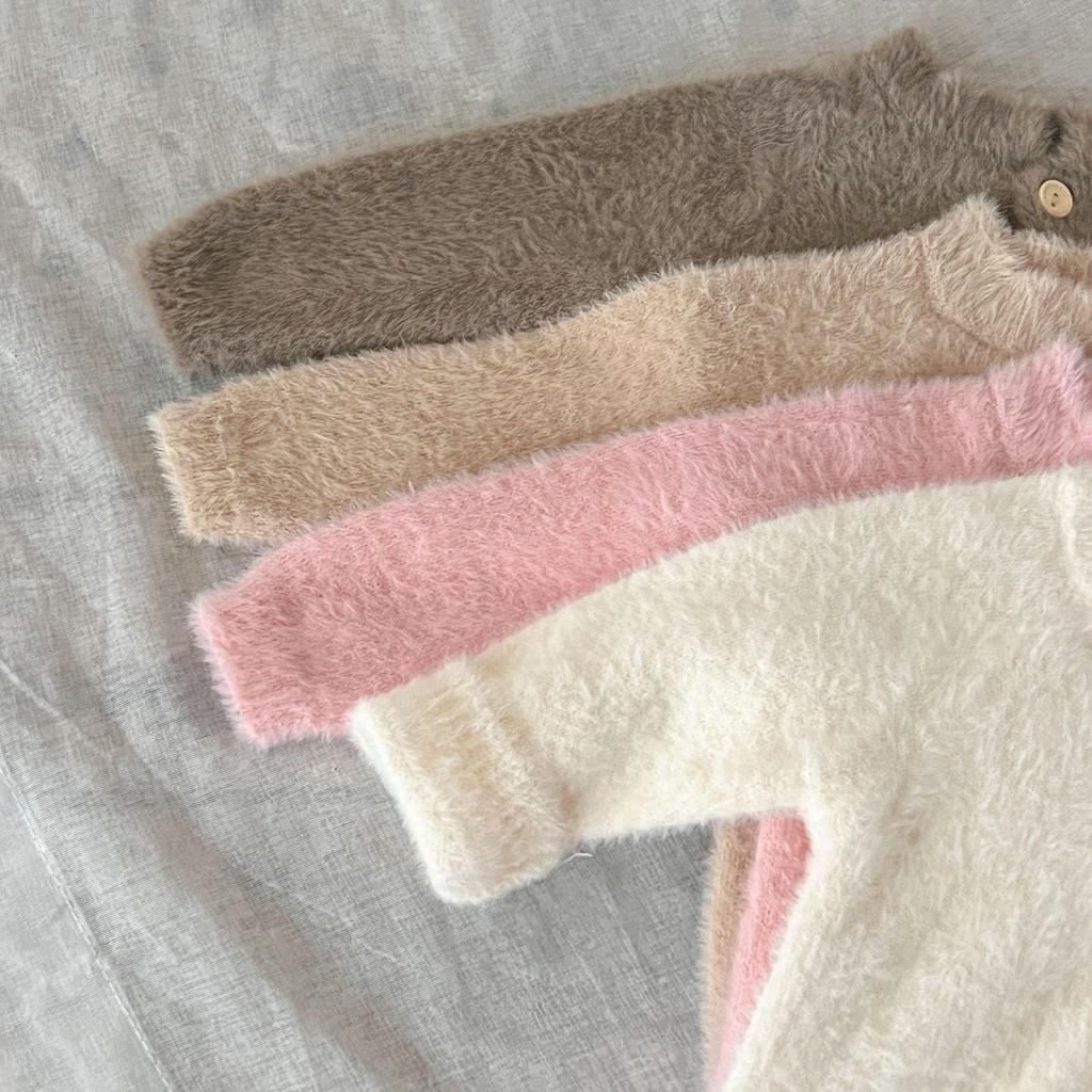 Baby Winter Fleece Bear Romper Suit