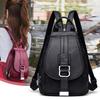 Stylish Women's Korean Minimalist Chest Bag - Soft Leather, Large Capacity Casual Ladies’ Backpack