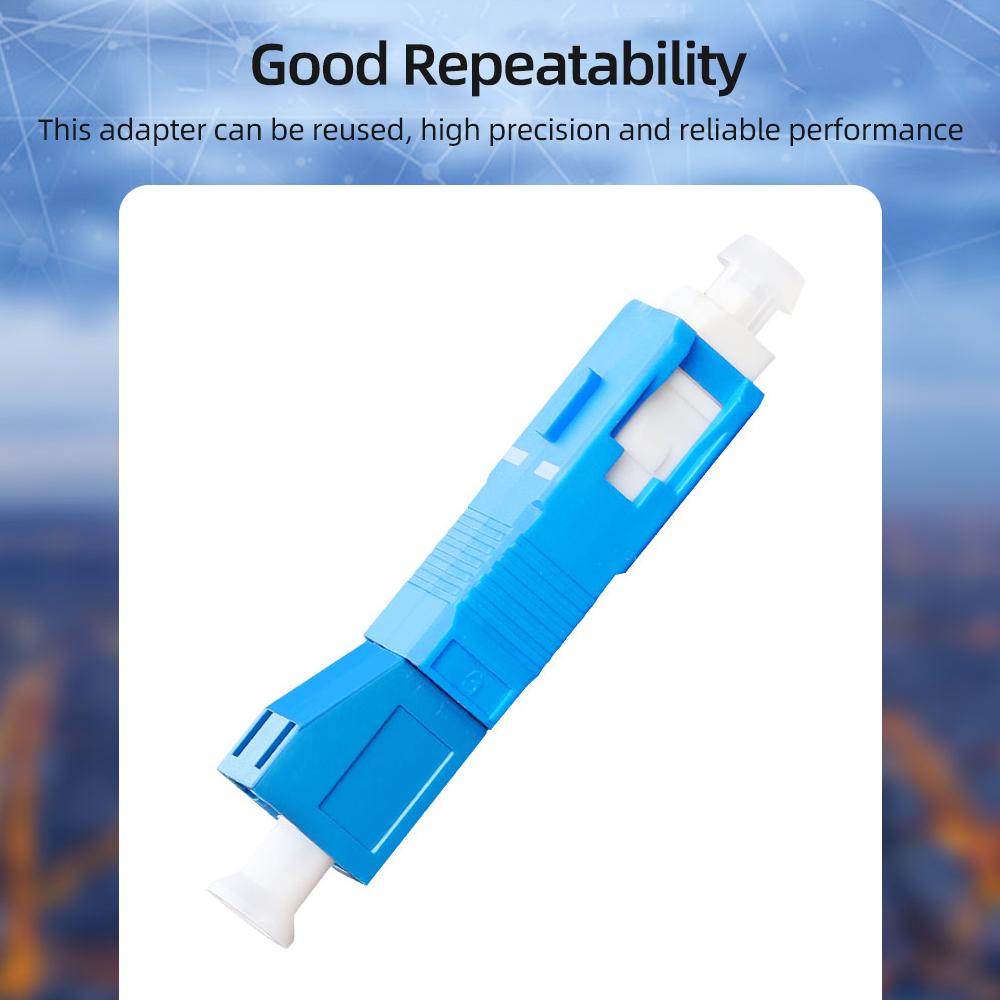 Visual Fault Locator   Adapter   Optic Connector SC Male To LC Female Optical   Adapter Stable Performance Low Loss