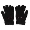 1-2pair Adorable Gloves Portable Winter Gloves Cute Soft Fluffy Plush Winter Gloves Cartoon Bear Winter Warm Full Finger Gloves