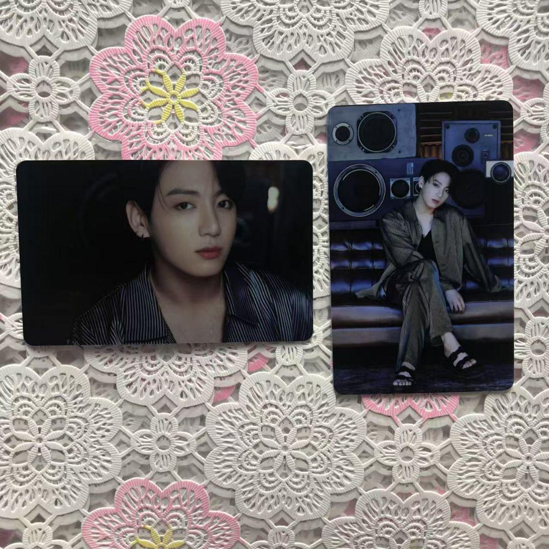 

[USED] BTS Bangtan BE Lucky Drop Unreleased Korean Jungkook Trading Cards (2 Cards)