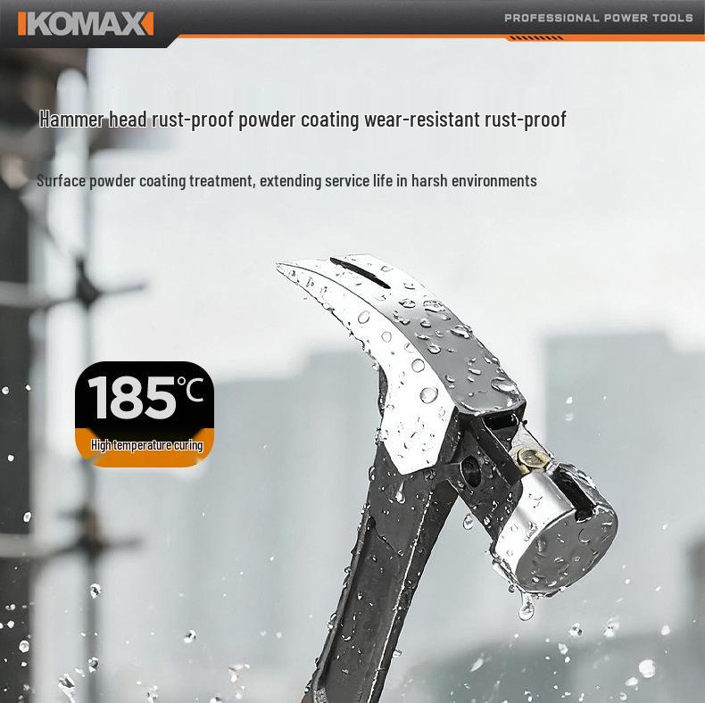 Claw Hammer for Woodworking: One-Piece Iron, Handmade Mini Small Hammer, Special Steel, Perfect for Household Use.