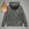 Jacket Men's Hooded Fleece Warm Outdoor Casual Cotton Jacket Japanese Tooling Upper Clothes