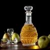 KADAX Crystal Decanter For Whisky Alcohol 1L Glass Bottle With Cork
