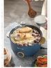 Multifunctional Non-Stick Electric Cooking Pot and Stir-Fry Wok for Dorms and Students