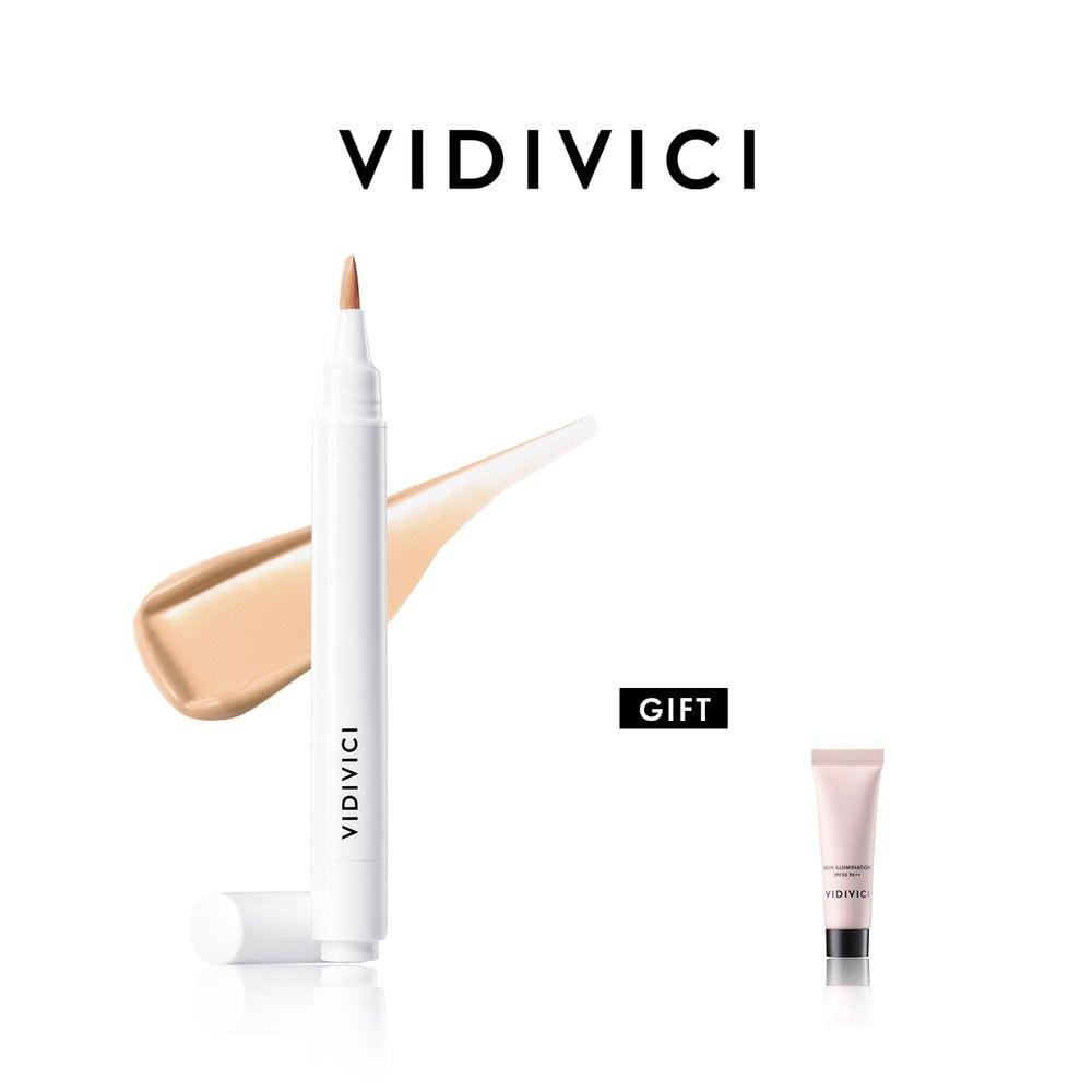 VIDIVICI Platinum White Spot Concealer 2ml (Free: Skin Illumination 5ml)
