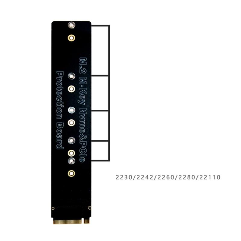 M.2 NVMe Solid Disk Adapter Card, Support 2230 To 22110 Full Size Disks PCIE 4.0 Fast Speed Expansion Easy Installation